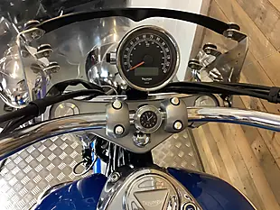 Used 2011 Triumph Bonneville Blue - Interior and Exterior details 12