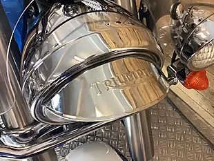 Used 2011 Triumph Bonneville Blue - Interior and Exterior details 14