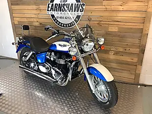 Used 2011 Triumph Bonneville Blue - Interior and Exterior details 5
