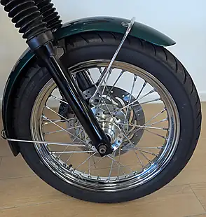 Used 2011 Triumph Bonneville T100 Green - Interior and Exterior details 14