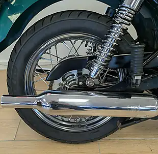 Used 2011 Triumph Bonneville T100 Green - Interior and Exterior details 16
