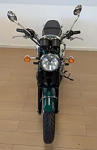 Used 2011 Triumph Bonneville T100 Green - Interior and Exterior details 7
