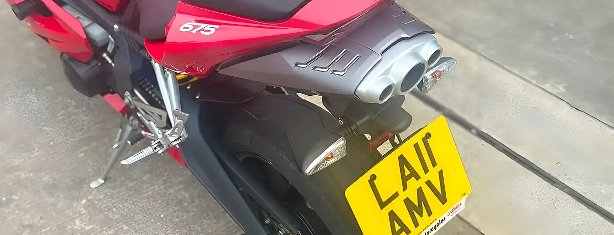Used 2011 Triumph Daytona Diablo Red - Interior and Exterior details 11