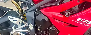 Used 2011 Triumph Daytona Diablo Red - Interior and Exterior details 4