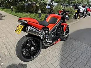 Used 2011 Triumph Speed Triple 1050 Orange - Interior and Exterior details 10