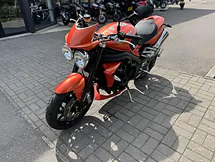 Used 2011 Triumph Speed Triple 1050 Orange - Interior and Exterior details 5