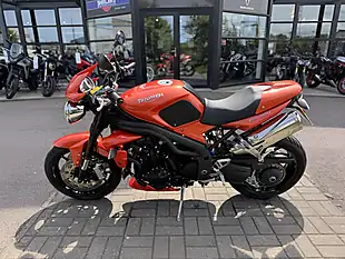 Used 2011 Triumph Speed Triple 1050 Orange - Interior and Exterior details 6