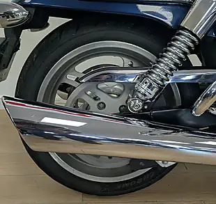 Used 2011 Triumph Thunderbird 1600 Custom Blue - Interior and Exterior details 16
