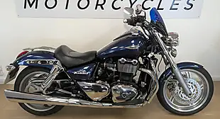 Used 2011 Triumph Thunderbird 1600 Custom Blue - Interior and Exterior details 5
