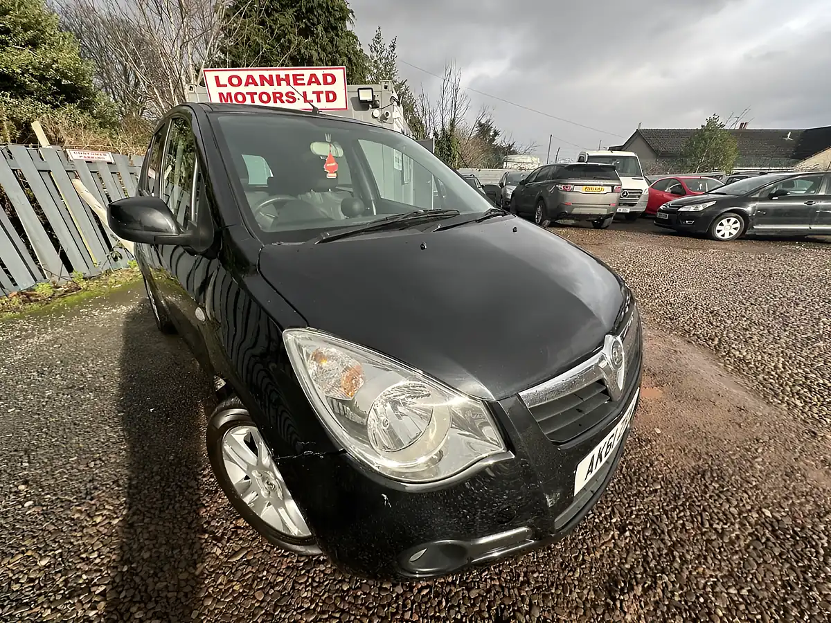 Used 2011 Vauxhall Agila Se Black - Front View
