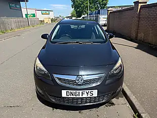 Used 2011 Vauxhall Astra Sri Black - Interior and Exterior details 2