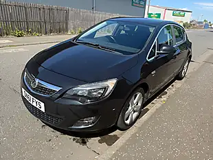 Used 2011 Vauxhall Astra Sri Black - Interior and Exterior details 5