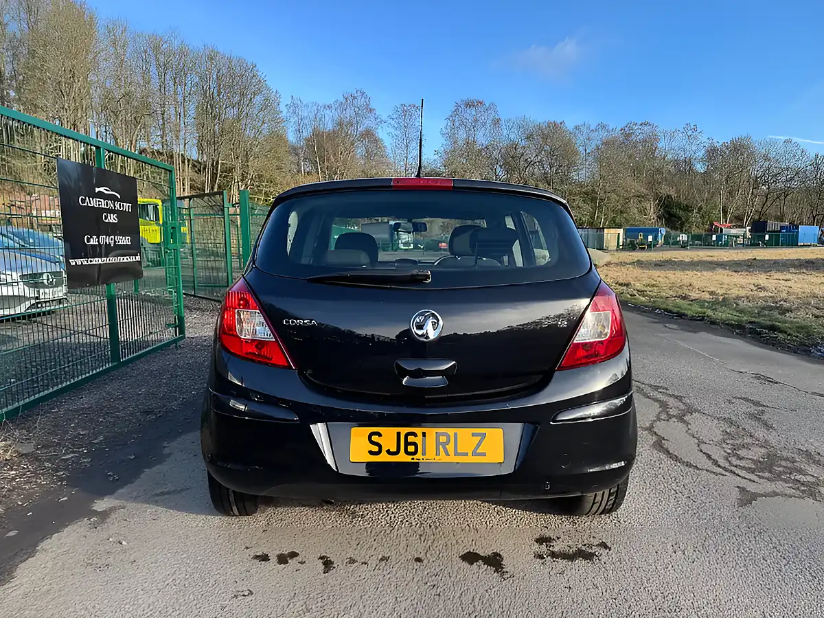 Used 2011 Vauxhall Corsa Excite Black - Interior and Exterior details 8