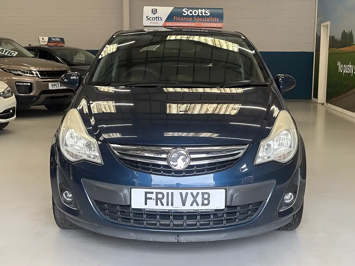 Used 2011 Vauxhall Corsa Excite Blue - Interior and Exterior details 2