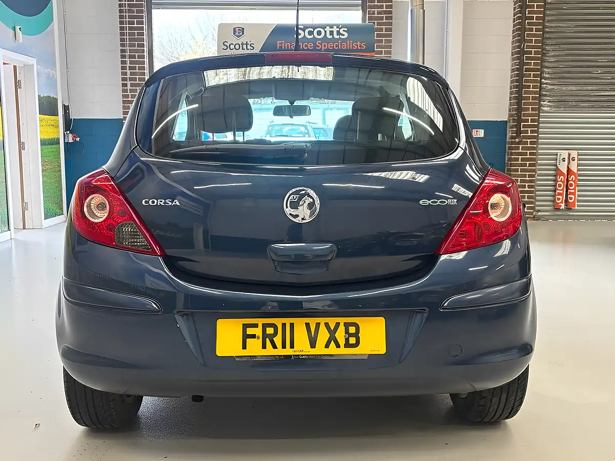 Used 2011 Vauxhall Corsa Excite Blue - Interior and Exterior details 7