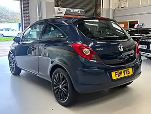Used 2011 Vauxhall Corsa Excite Blue - Interior and Exterior details 8