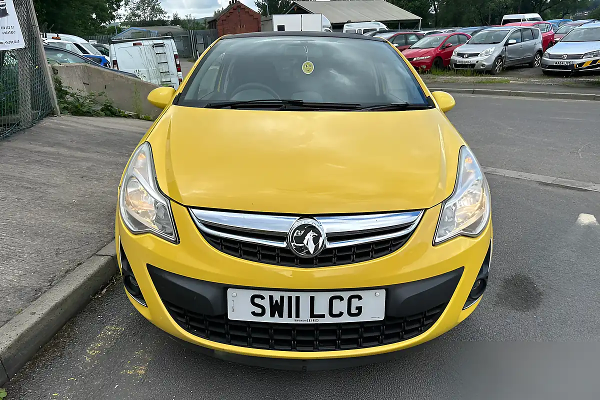 Used 2011 Vauxhall Corsa Excite Yellow - Interior and Exterior details 2
