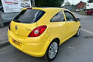 Used 2011 Vauxhall Corsa Excite Yellow - Interior and Exterior details 6