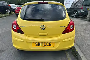 Used 2011 Vauxhall Corsa Excite Yellow - Interior and Exterior details 7