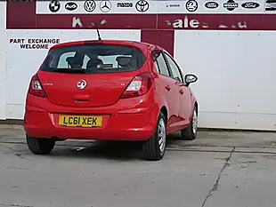 Used 2011 Vauxhall Corsa Exclusiv Red - Interior and Exterior details 17