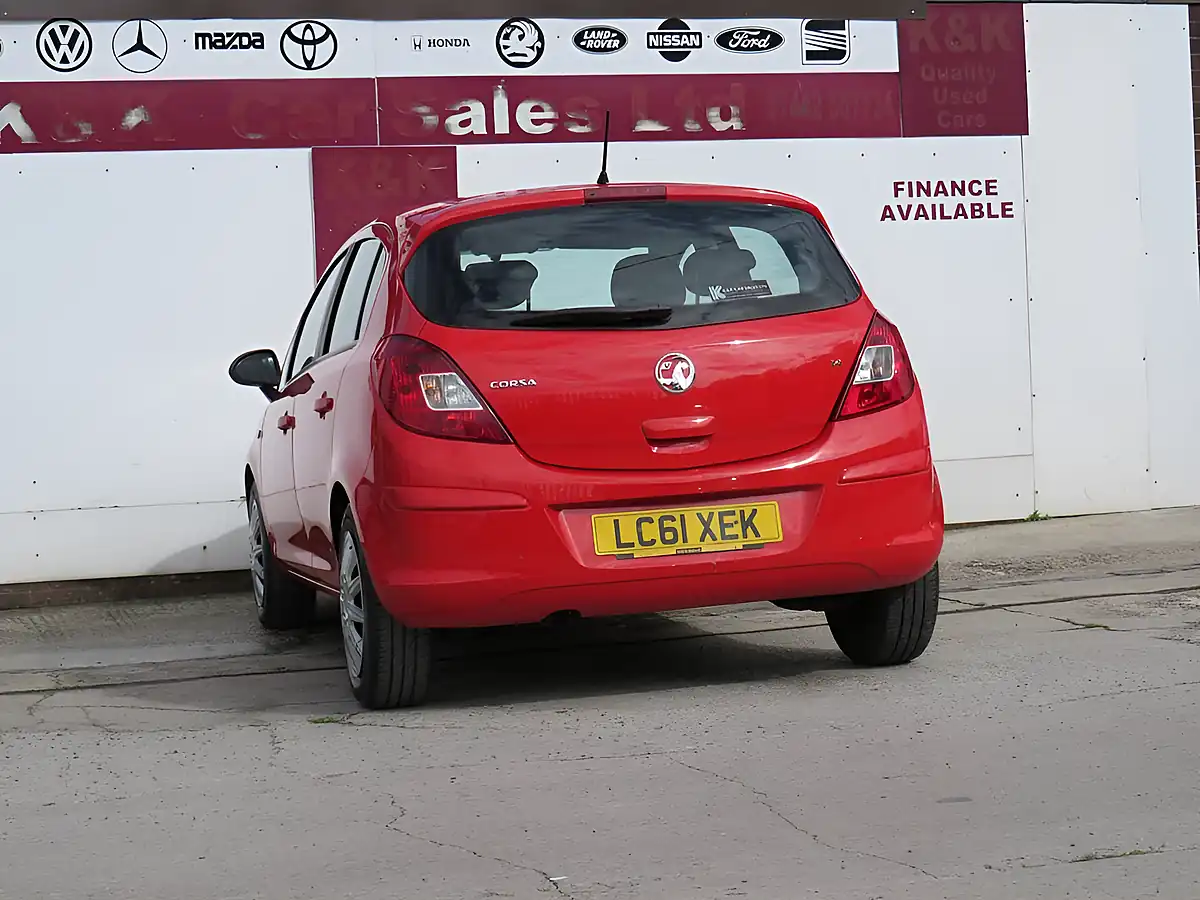Used 2011 Vauxhall Corsa Exclusiv Red - Interior and Exterior details 20