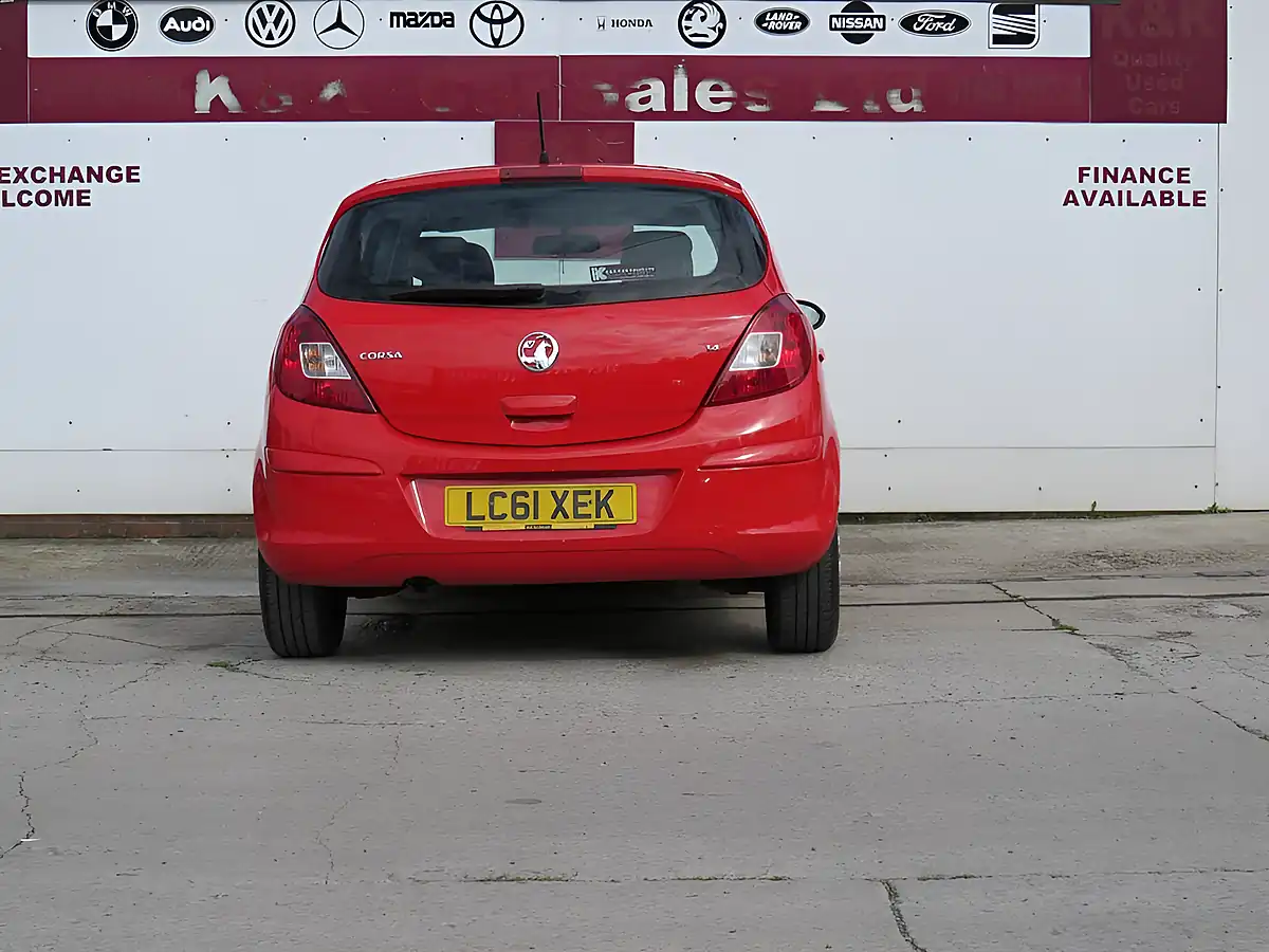 Used 2011 Vauxhall Corsa Exclusiv Red - Interior and Exterior details 4