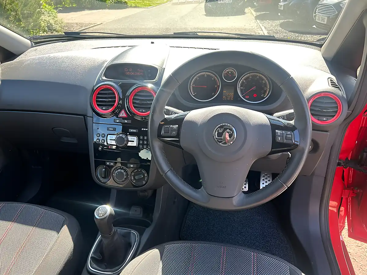 Used 2011 Vauxhall Corsa Limited Edition Red - Interior and Exterior details 10