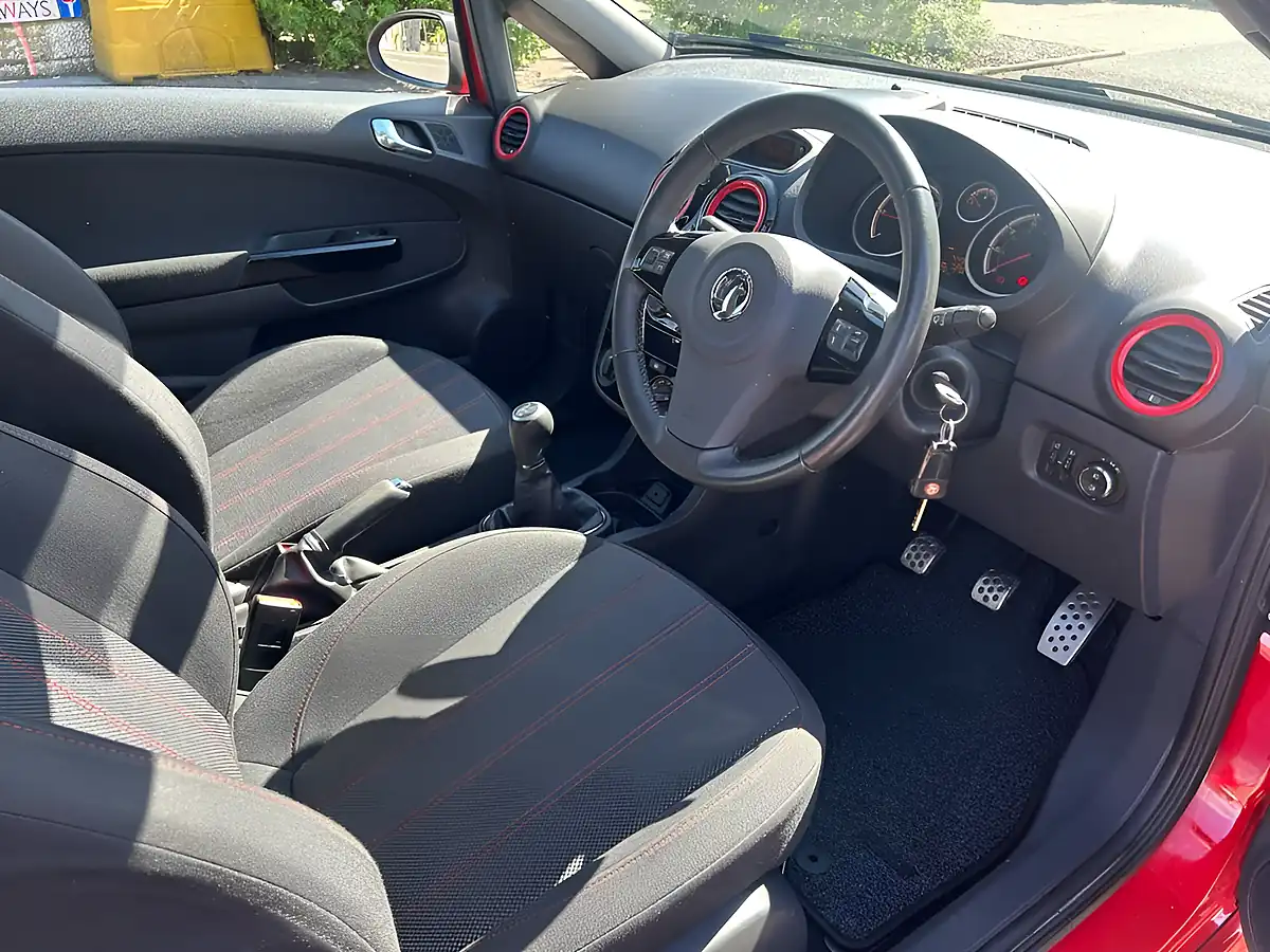 Used 2011 Vauxhall Corsa Limited Edition Red - Interior and Exterior details 8