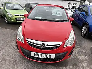 Used 2011 Vauxhall Corsa Red - Interior and Exterior details 2