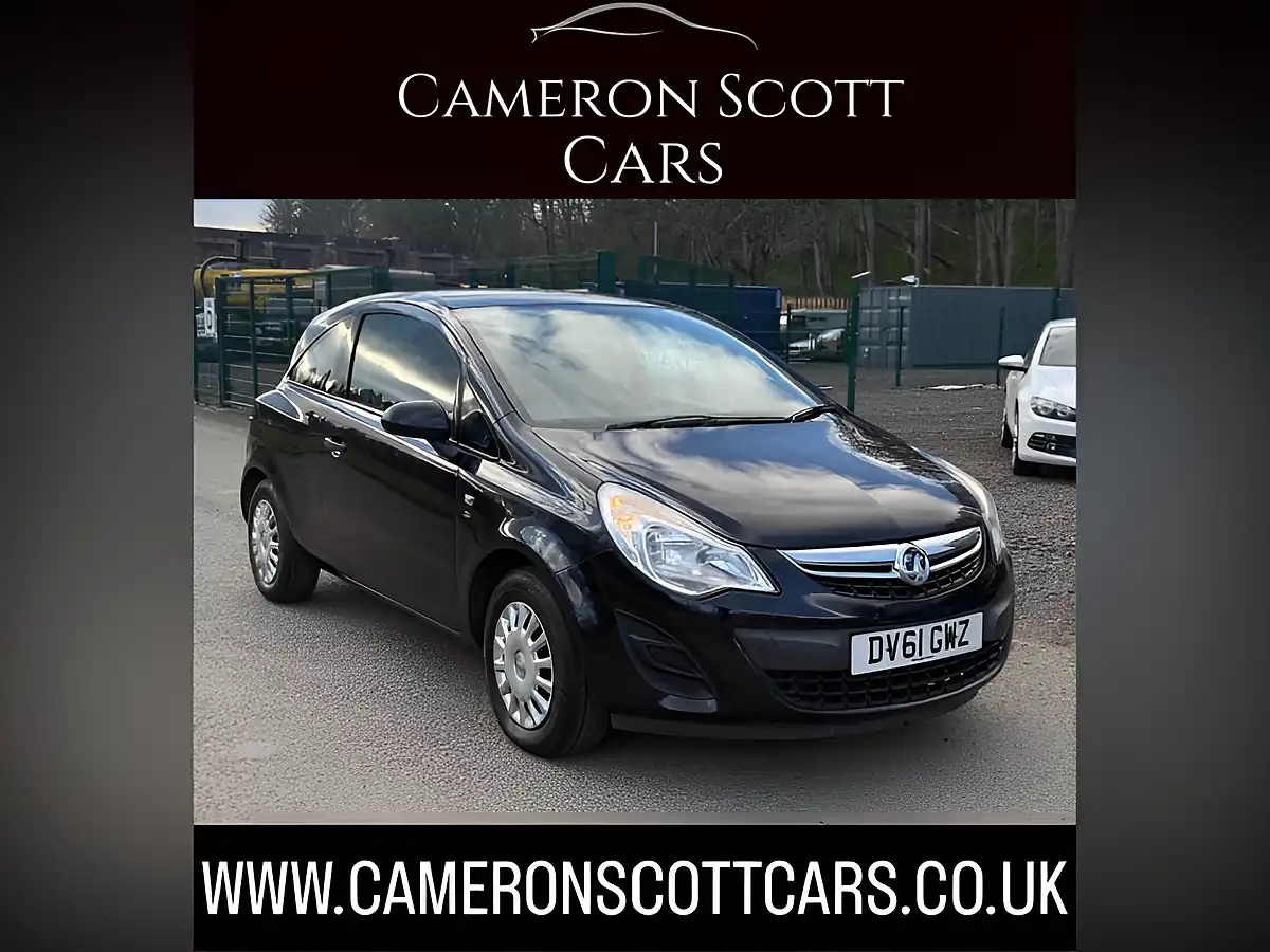 Used 2011 Vauxhall Corsa S Black - Front View