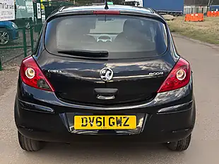 Used 2011 Vauxhall Corsa S Black - Interior and Exterior details 4