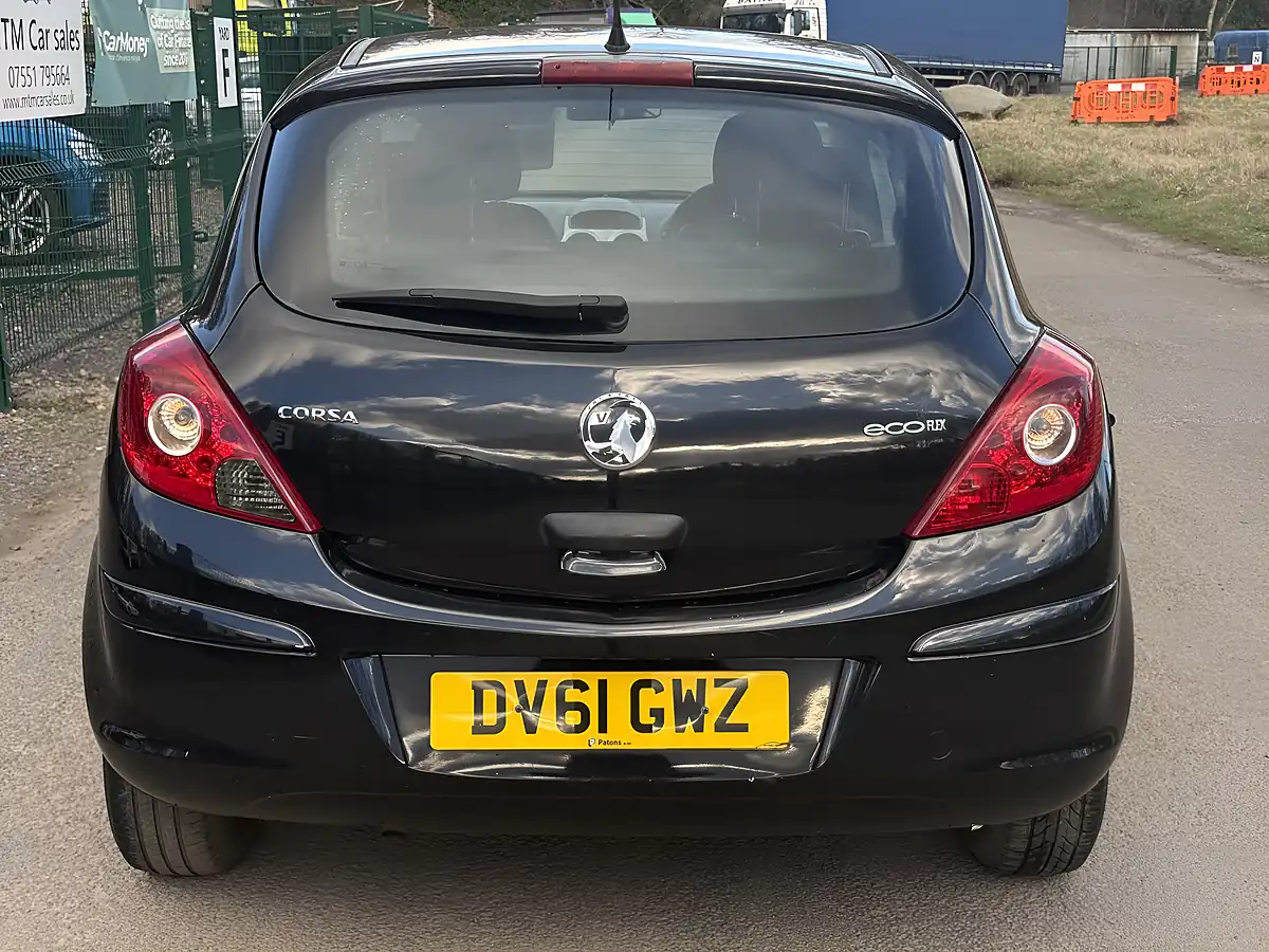 Used 2011 Vauxhall Corsa S Black - Interior and Exterior details 7