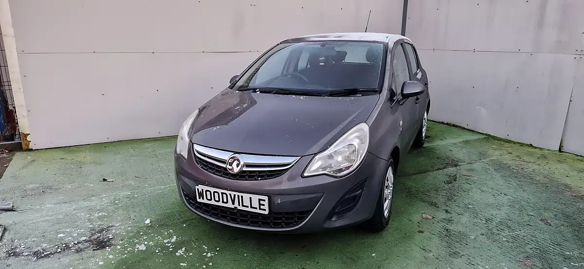 Used 2011 Vauxhall Corsa S Grey - Front View