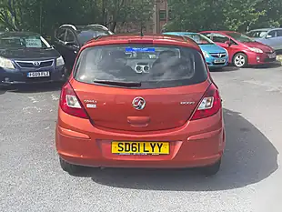 Used 2011 Vauxhall Corsa S Orange - Interior and Exterior details 4