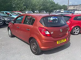 Used 2011 Vauxhall Corsa S Orange - Interior and Exterior details 5