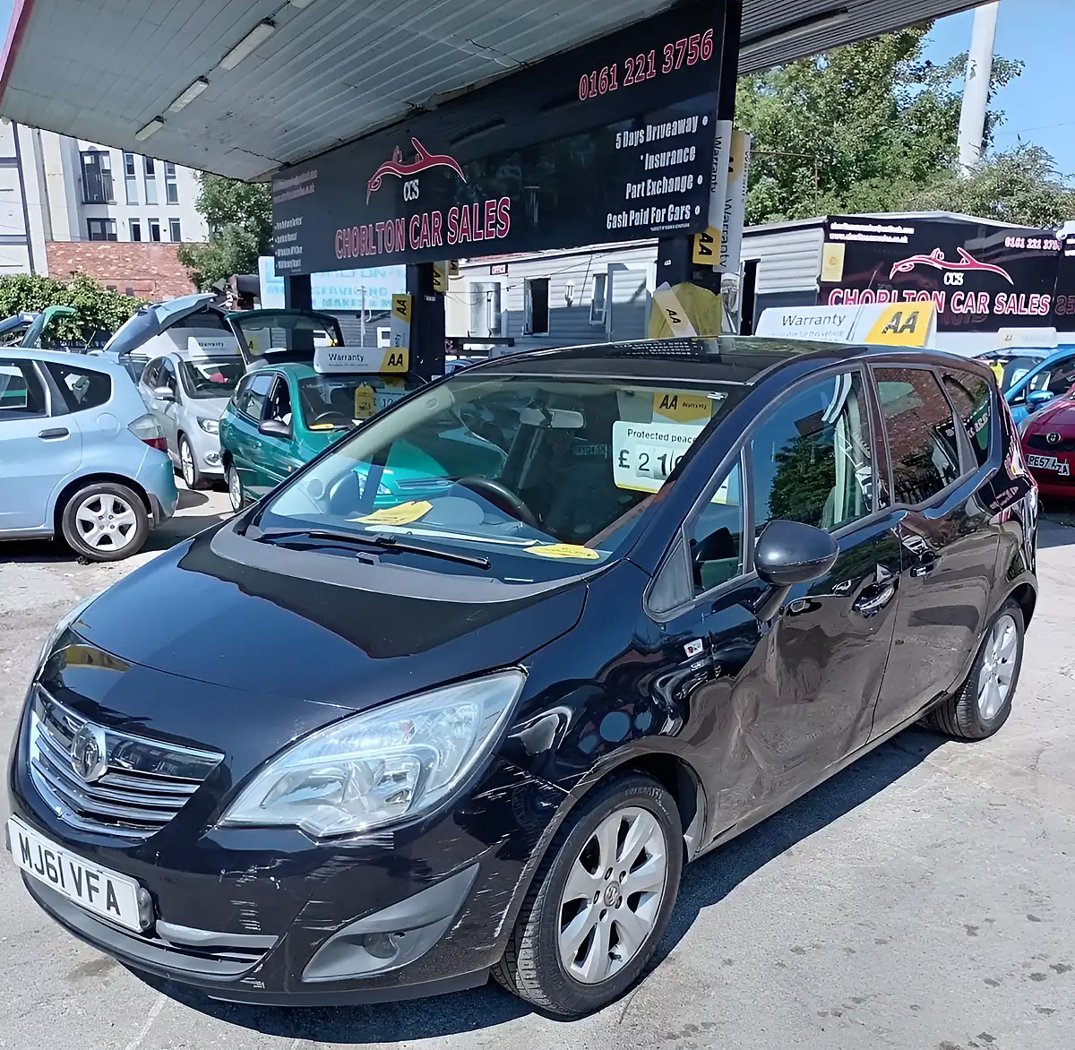 Used 2011 Vauxhall Meriva Se Black - Interior and Exterior details 5