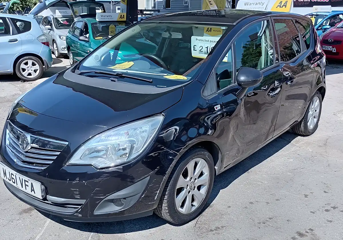 Used 2011 Vauxhall Meriva Se Black - Interior and Exterior details 6