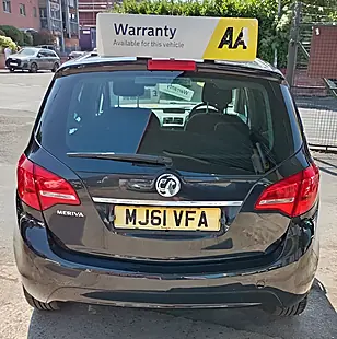 Used 2011 Vauxhall Meriva Se Black - Interior and Exterior details 9