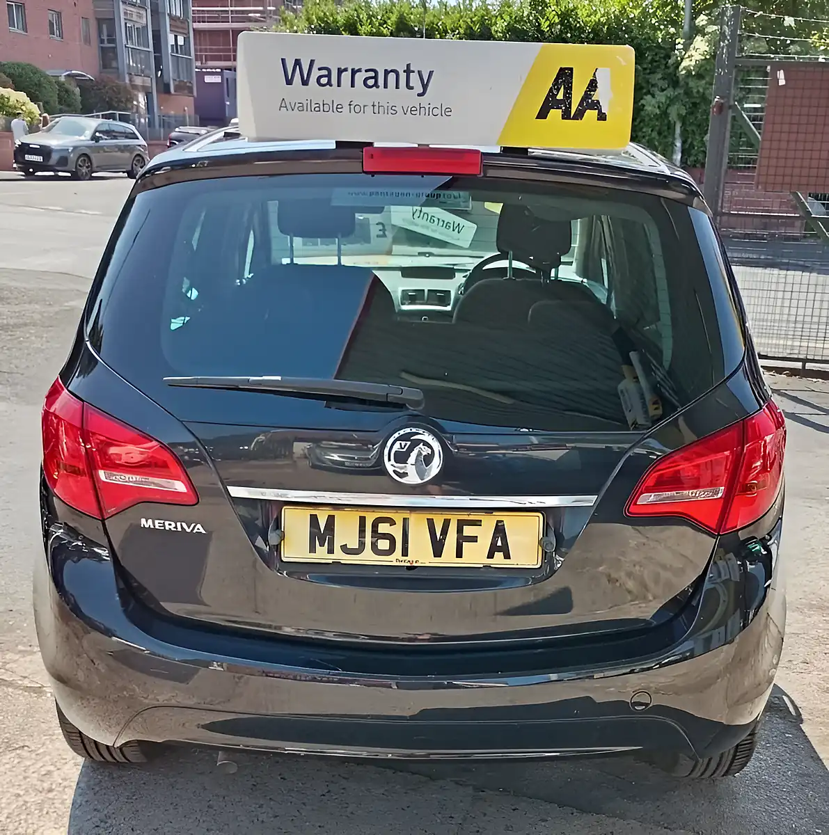 Used 2011 Vauxhall Meriva Se Black - Interior and Exterior details 9