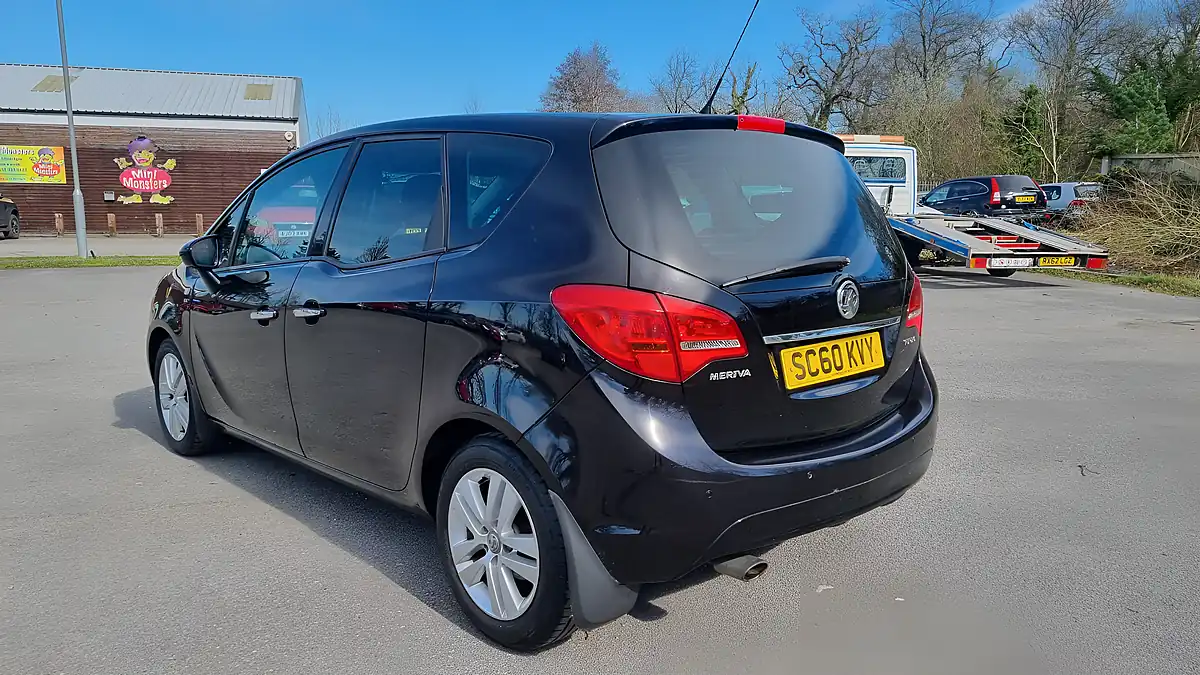 Used 2011 Vauxhall Meriva Se Black - Interior and Exterior details 7