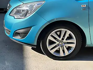 Used 2011 Vauxhall Meriva Se Blue - Interior and Exterior details 4