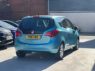 Used 2011 Vauxhall Meriva Se Blue - Interior and Exterior details 8