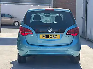 Used 2011 Vauxhall Meriva Se Blue - Interior and Exterior details 9