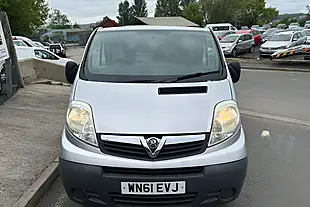 Used 2011 Vauxhall Vivaro L1 Silver - Interior and Exterior details 2
