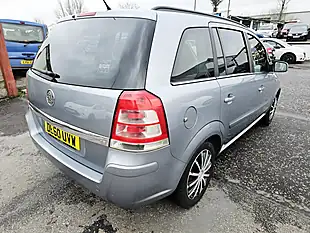 Used 2011 Vauxhall Zafira Exclusive Silver - Interior and Exterior details 5