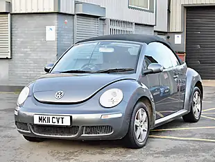Used 2011 Volkswagen Beetle Sola Cabriolet Grey - Interior and Exterior details 6