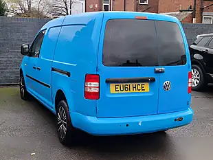 Used 2011 Volkswagen Caddy Maxi C20 Maxi Blue - Interior and Exterior details 8