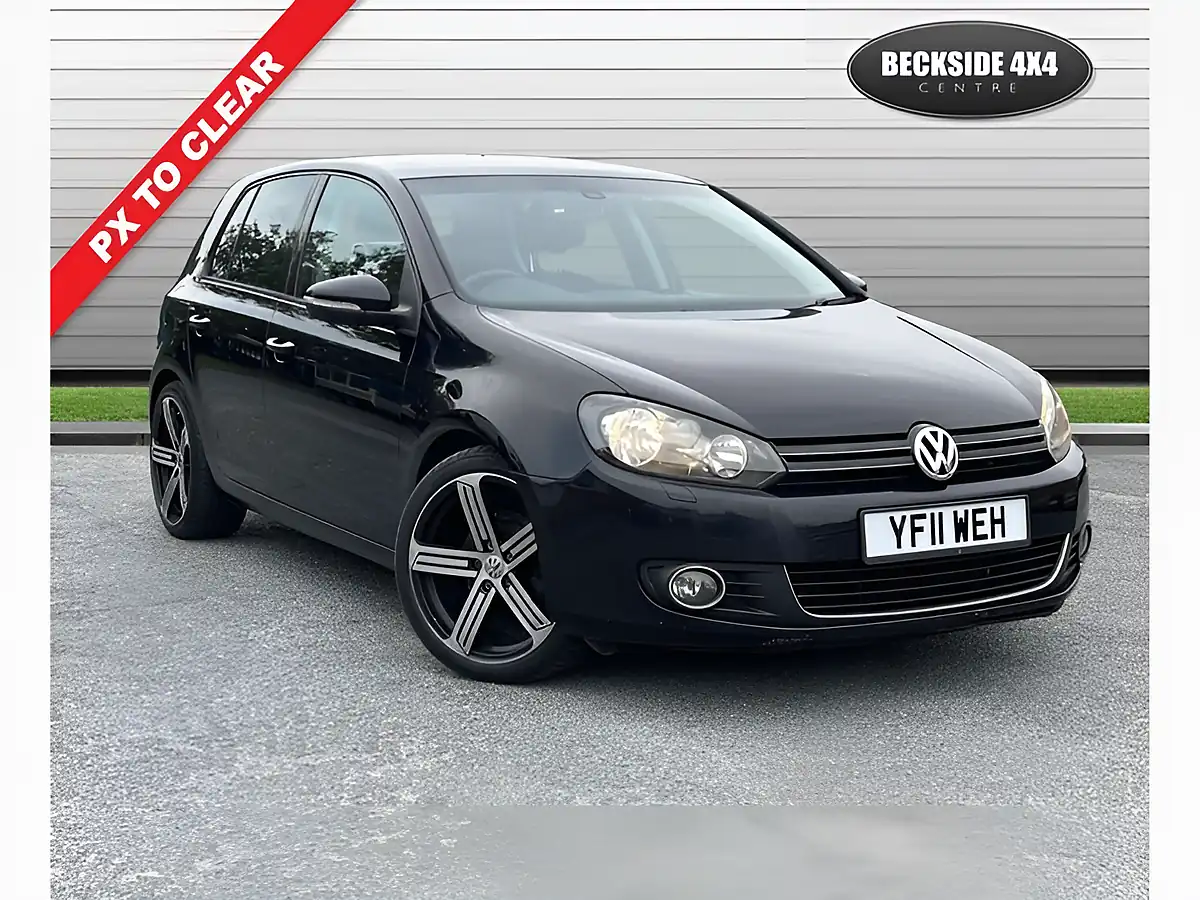 Used 2011 Volkswagen Golf GT Black - Front View