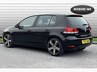 Used 2011 Volkswagen Golf GT Black - Interior and Exterior details 4