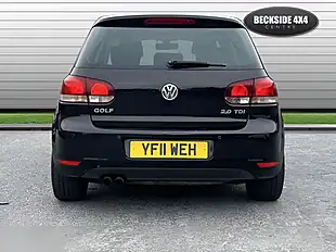 Used 2011 Volkswagen Golf GT Black - Interior and Exterior details 8